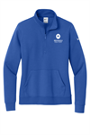 Nike Women's Club Fleece Sleeve Swoosh 1/2-Zip